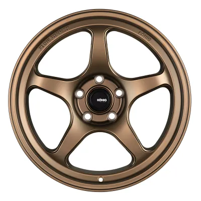 Universal (17x9, 5x100, 40mm) (Matte Bronze)