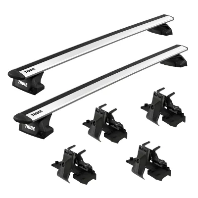 Honda HRV - 2023 - SUV [All] (WingBar Evo) (Aluminum) (With OEM Flush Rails)