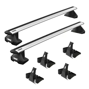 Toyota Camry - 2018 to 2024 - Sedan [All] (WingBar Evo) (Aluminum) (With Panoramic Sunroof)