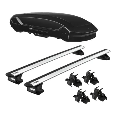 Acura MDX - 2014 to 2020 - SUV [All] (WingBar Evo) (Aluminum) (With OEM Flush Rails)