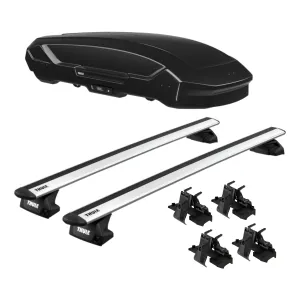 Acura MDX - 2014 to 2020 - SUV [All] (WingBar Evo) (Aluminum) (With OEM Flush Rails)