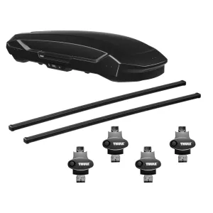 Toyota Sequoia - 2008 to 2022 - SUV [All] (SquareBar Evo) (Black)