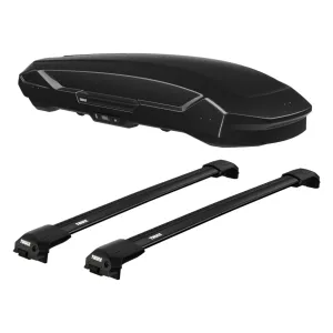 2024 Toyota Land Cruiser Thule Motion 3 XL Cargo Box With Roof Rack Full Kit