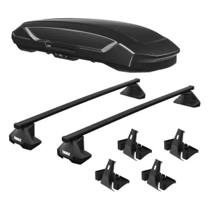 Toyota Tacoma - 2024 to 2025 - 4 Door Dbl Cab [All] (SquareBar Evo) (Black)