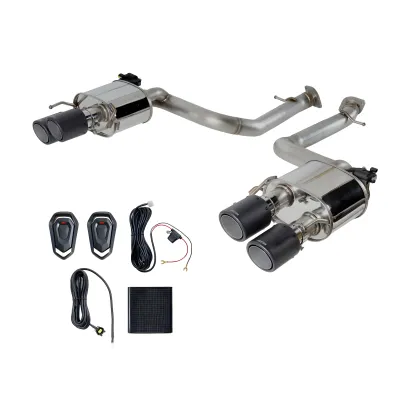 Lexus RCF - 2015 to 2019 - Coupe [All] (Axle-Back) (Quad Carbon Fiber Tips)