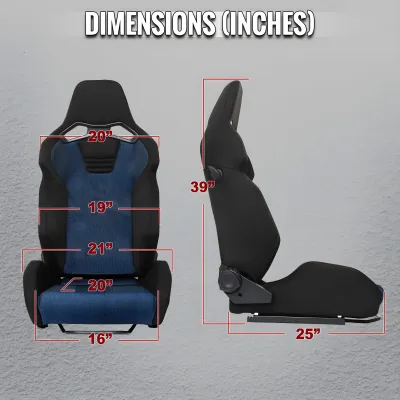 Universal (Black Suede Body) (Blue Cloth Inserts) (Black Stitching)