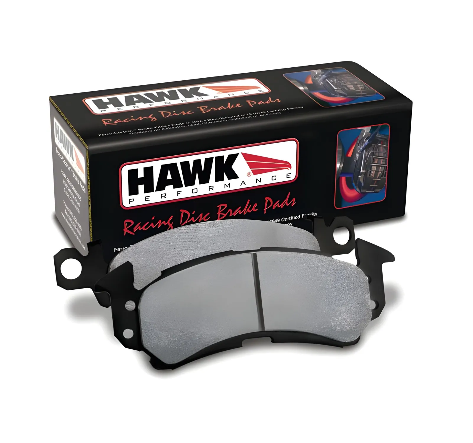 Hawk Performance HPS Street Front Brake Pads | 1994-2005 Mazda Miata (HB149F.505)