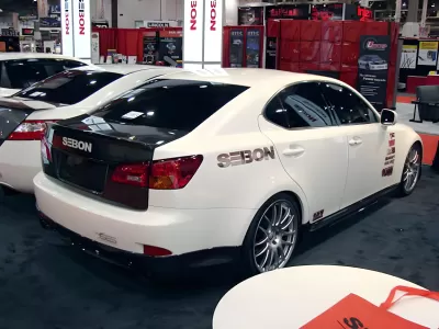2008 Lexus ISF Seibon OEM Style Carbon Fiber Trunk Lid