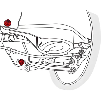Infiniti G35 - 2003 to 2006 - 4 Door Sedan [All] (Rear Bolts) (0
