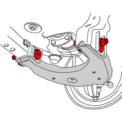 Toyota FJ Cruiser - 2010 to 2014 - SUV [All] (Front Bolts) (0