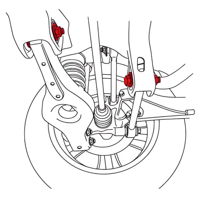 Hyundai Santa Fe - 2024 to 2025 - SUV [All] (Rear Bolts) (0