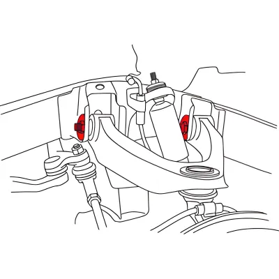 Nissan Pathfinder - 2005 to 2012 - SUV [All] (Front Bolts) (0