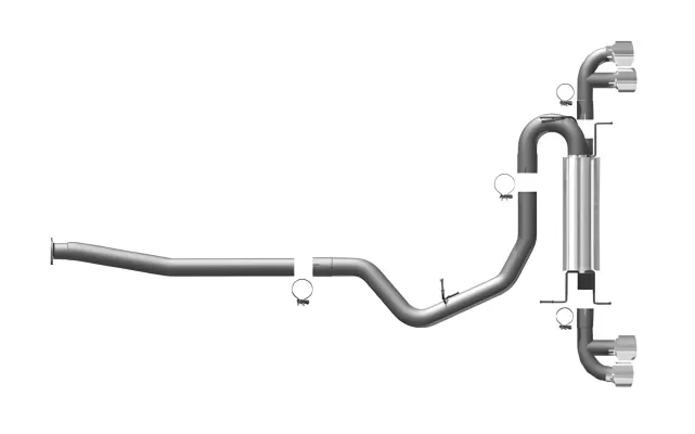 Subaru Impreza - 2011 to 2014 - Hatchback [WRX, WRX Limited, WRX Premium] (3 Inch Piping) (Quad Tips)
