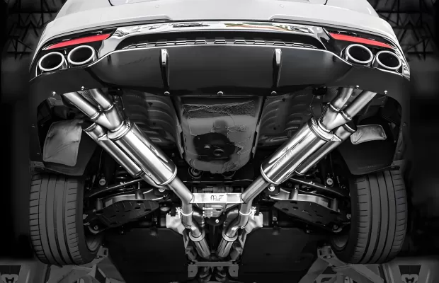 Kia Stinger - 2018 to 2023 - Sedan [GT, GT1, GT2, GTS] with 3.3L & AWD/RWD (Dual Mufflers)