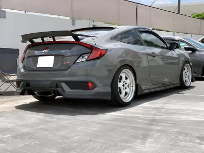 2016 Honda Civic PRO Design TR Style Rear Lip