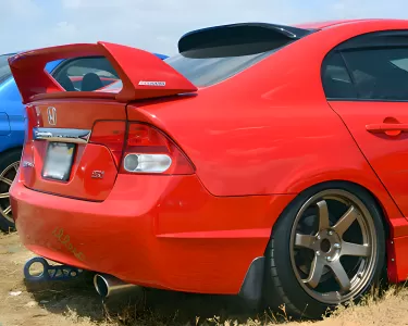 2008 Honda Civic PRO Design Roof Spoiler / Rear Window Visor