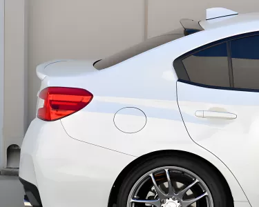 2016 Subaru WRX PRO Design Roof Spoiler / Rear Window Visor
