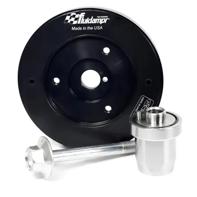 Subaru Crosstrek - 2018 to 2025 - SUV [All] (Crank Pulley) (Black Zinc Chromate Anodized)