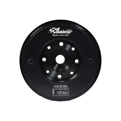 Volkswagen Golf GTI - 2006 to 2009 - All [All] (For MK5 GTI) (Crank Pulley) (Black Zinc Chromate Anodized) (6 Bolt Mounting Hole)