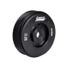 Volkswagen Golf GTI - 1999 to 2005 - Hatchback [GLX VR6, VR6] (For MK4 GTI) (Crank Pulley) (Black Zinc Chromate Anodized)